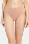 Rosaline Medium Rise Full Coverage Hipster Panty (Pack of 3) - Multicolor — thumbnail 2